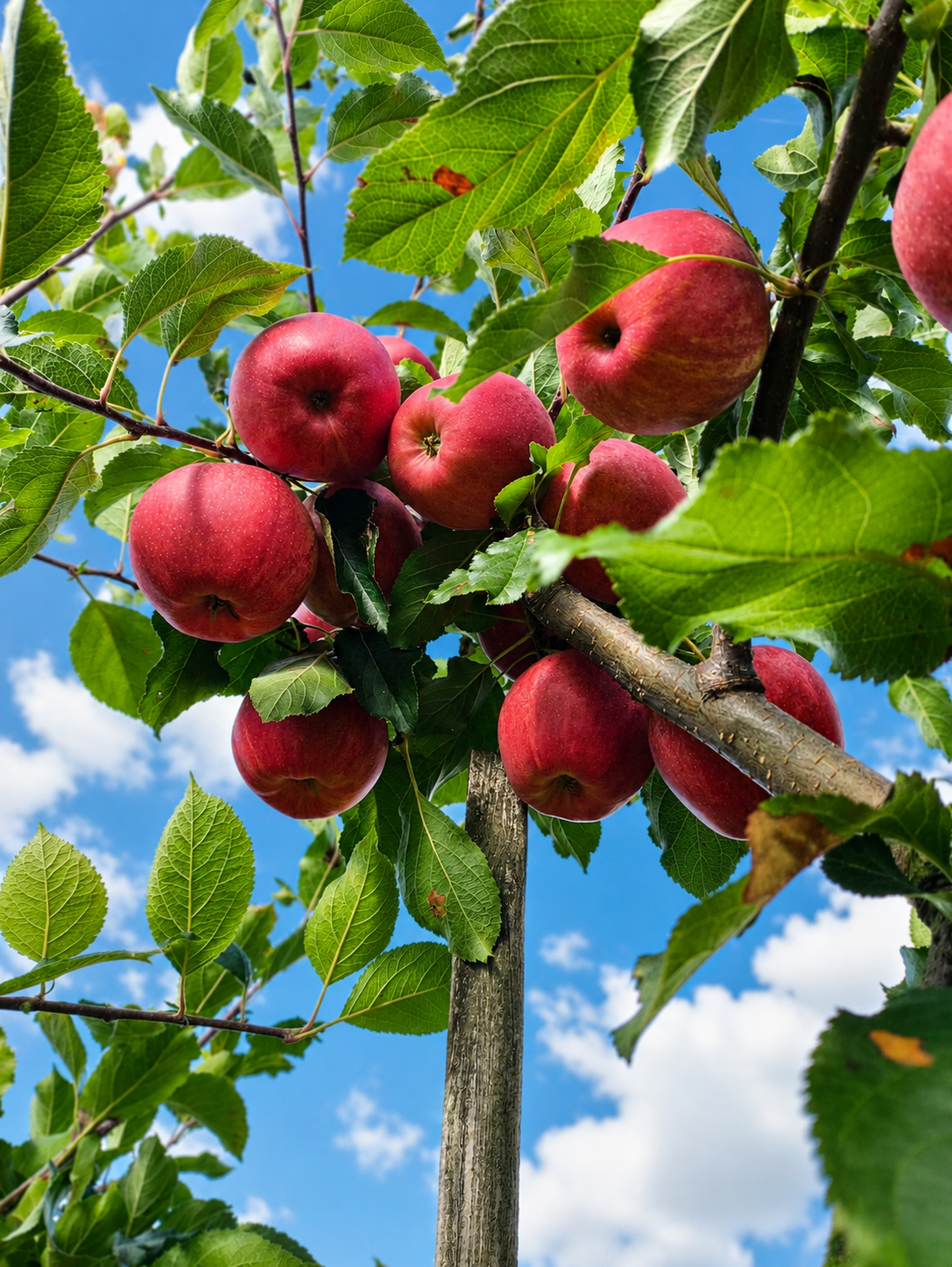 Äpfel am Baum
